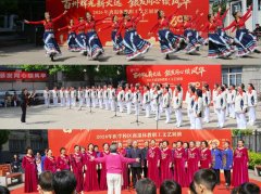 <b>跳舞《赞歌献给亲爱的祖国》《二再相会》</b>